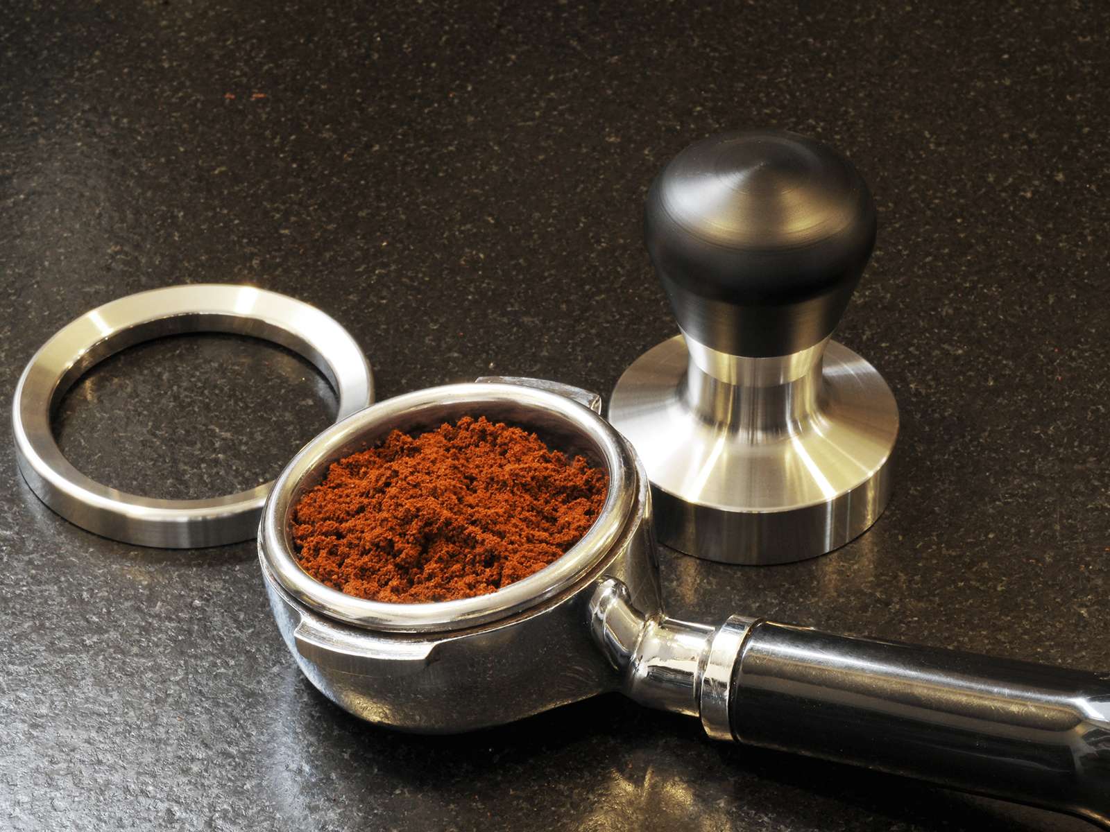 para molinillo de café Eureka Mignon de acero inoxidable dosificador embudo para 58 mm plata 58 mm Embudo de precisiónBarista Cono Eureka de Scarlet Espresso filtro de porta