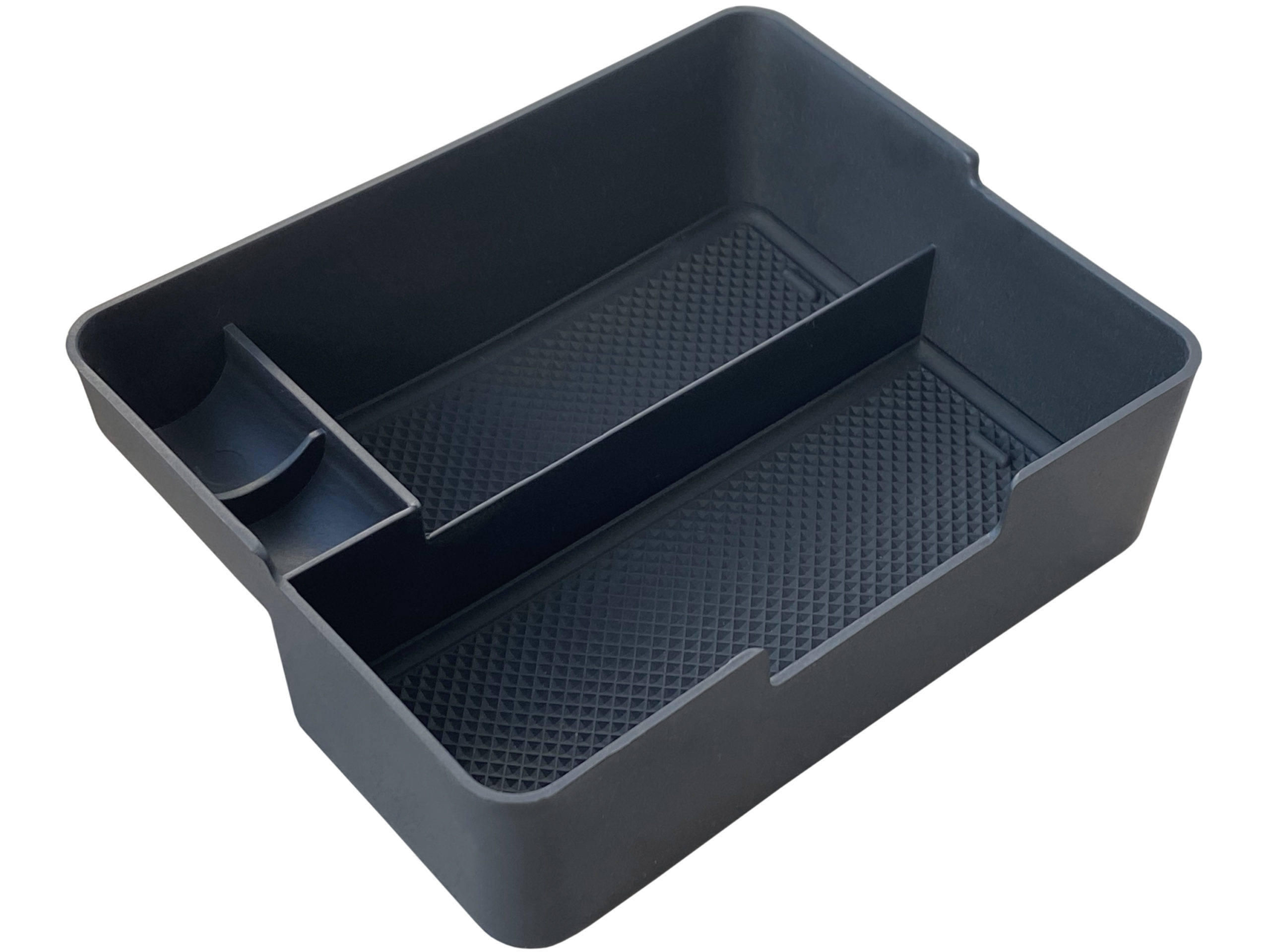 Black Scarlet Car Storage Compartment Sorted Organiser Storage Compartment Tray Storage Box Centre Console for All Tesla Model 3 and Y 